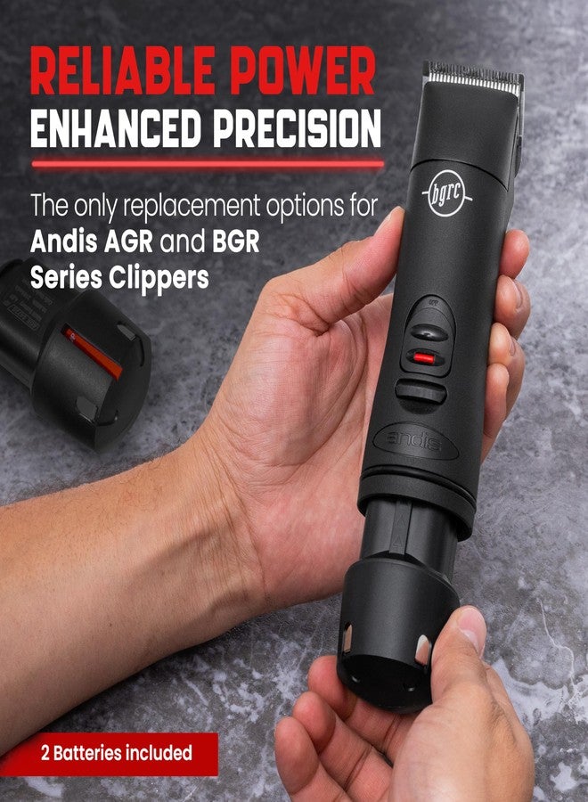 Artisan Power Pack of Two High-Capacity Replacement Batteries for Andis PowerGroom AGR and BGR Clippers. NiMH, 2100mAh, Japanese Cells. Compatible with Andis Bgrc. Long-Lasting Power - Image 4
